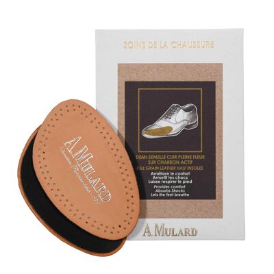 Demi-Semelle en Cuir Véritable / Leather Half Insole