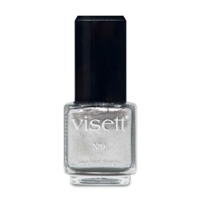 visett Nagellack Quick Dry No. 9 silber