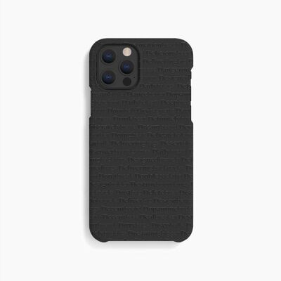 Funda para móvil x DB Journey Världsvan Charcoal - iPhone 12 12 Pro