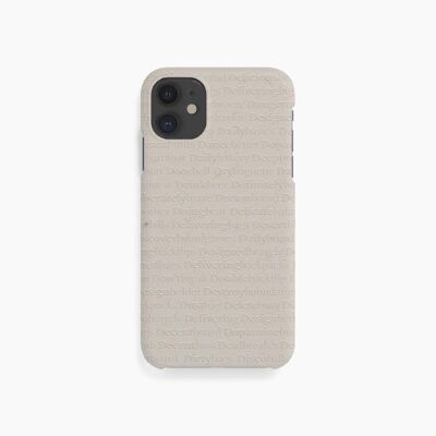 Funda para móvil x DB Journey Världsvan Vanilla White - iPhone 11