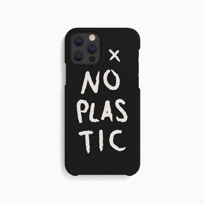 Handyhülle ohne Plastik Kohle - iPhone 12 12 Pro