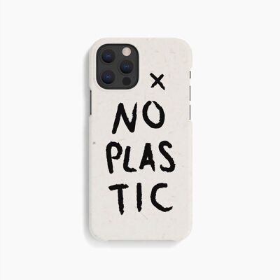 Custodia per cellulare No Plastic Vanilla White - iPhone 12 12 Pro