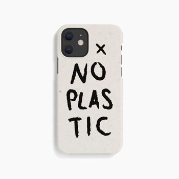 Coque Mobile Sans Plastique Vanille Blanc - iPhone 12 Mini 1