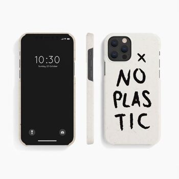 Coque Mobile Sans Plastique Vanille Blanc - iPhone 12 Mini 6