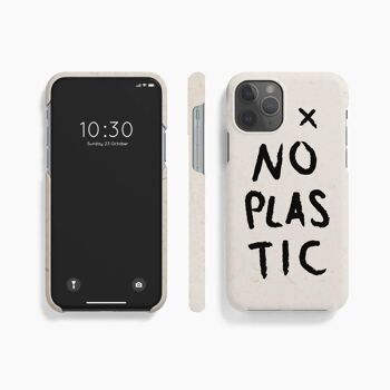 Coque Mobile Sans Plastique Vanille Blanc - iPhone 11 9