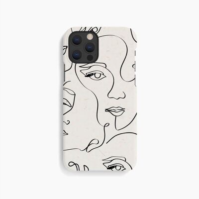 Mobile Case One Line - iPhone 12 12 Pro