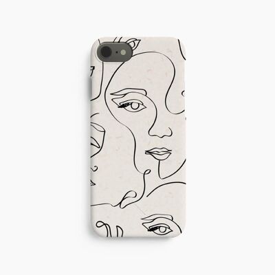 Mobile Case One Line - iPhone 6 7 8 SE
