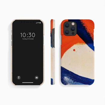 Coque Mobile Rouge Bleu Strokes - iPhone 13 Pro Max 6
