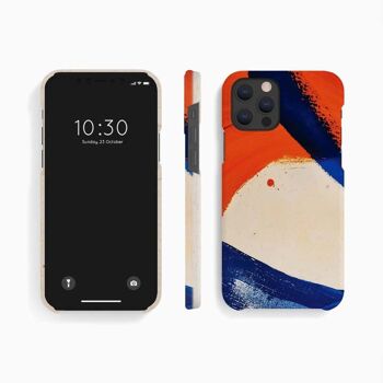 Coque Mobile Rouge Bleu Strokes - iPhone 13 Pro Max 7