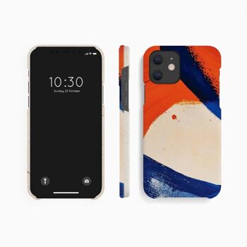 Coque Mobile Rouge Bleu Strokes - iPhone 13 Pro Max 8