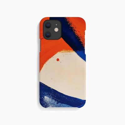 Mobile Case Red Blue Strokes - iPhone 12 Mini