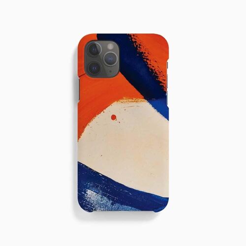 Mobile Case Red Blue Strokes - iPhone 11 Pro