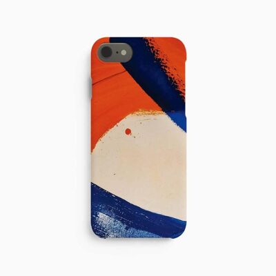 Mobile Case Red Blue Strokes - iPhone 6 7 8 SE