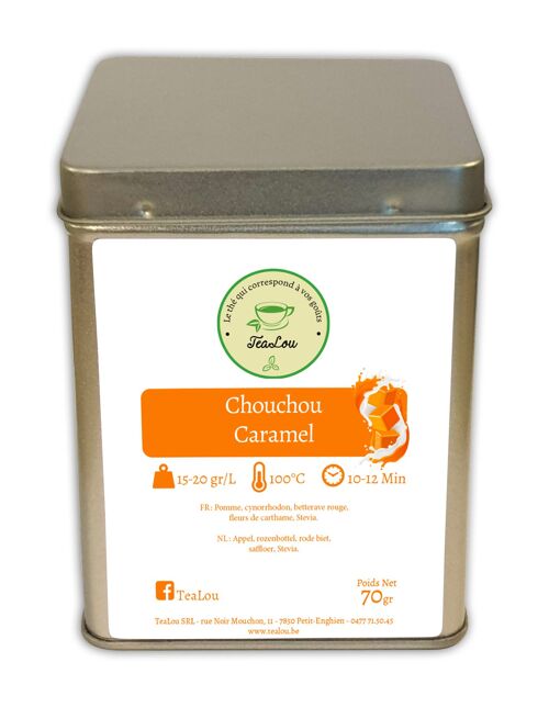 Chouchou caramel - Boîte de 70g