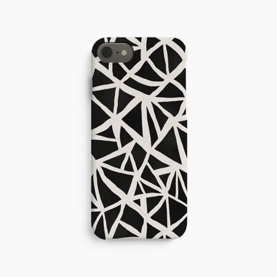 Custodia per cellulare Triangoli Nero Bianco - iPhone 6 7 8 SE