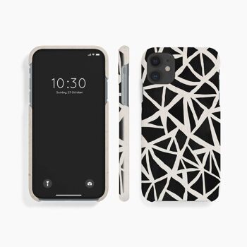 Coque Mobile Triangles Noir Blanc - Samsung S22 DT 10