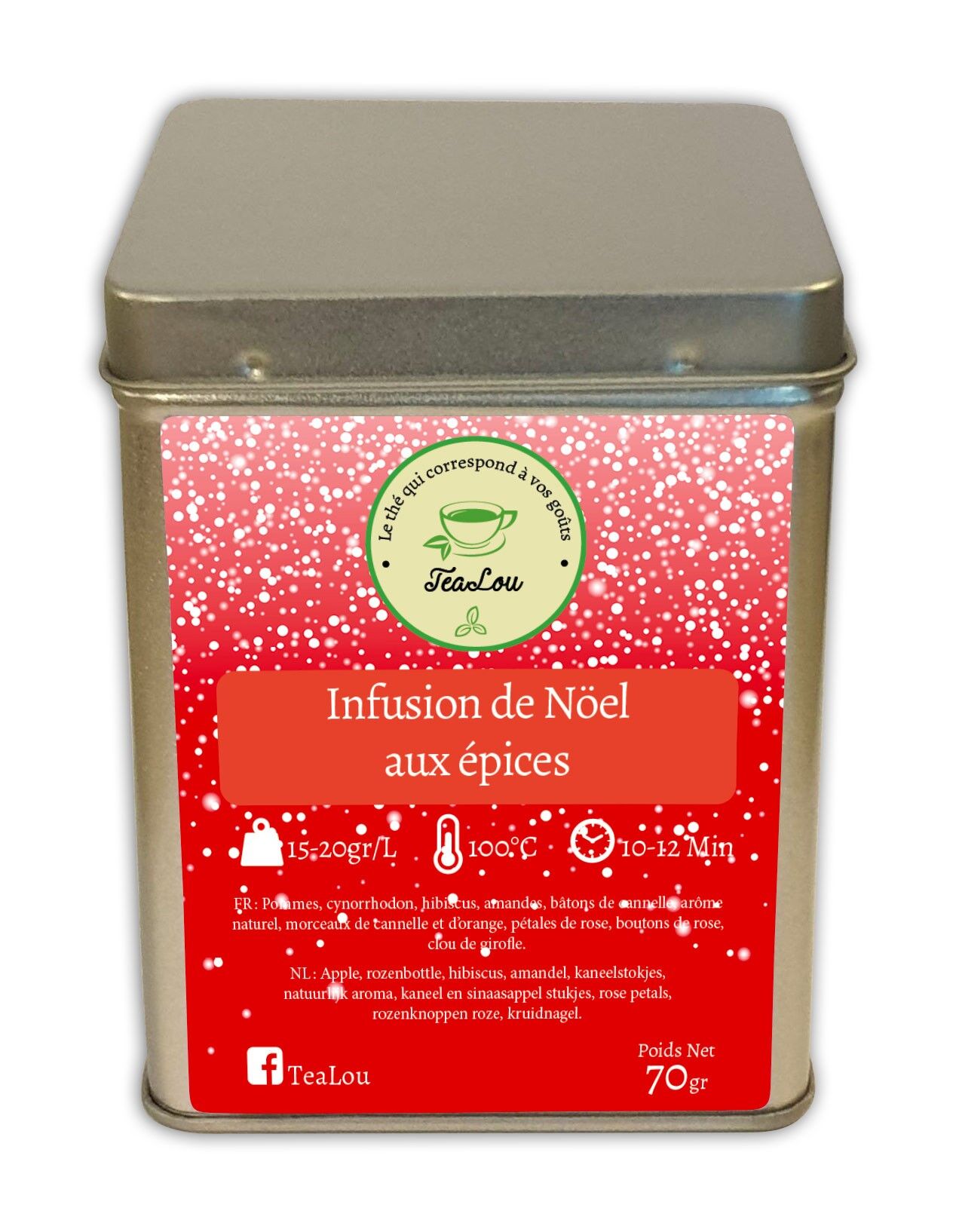 Christmas infusion with spices - Box of 70g