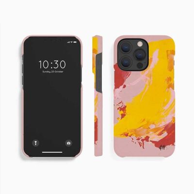 Funda para Móvil Rosa Dorada - iPhone 14 DT