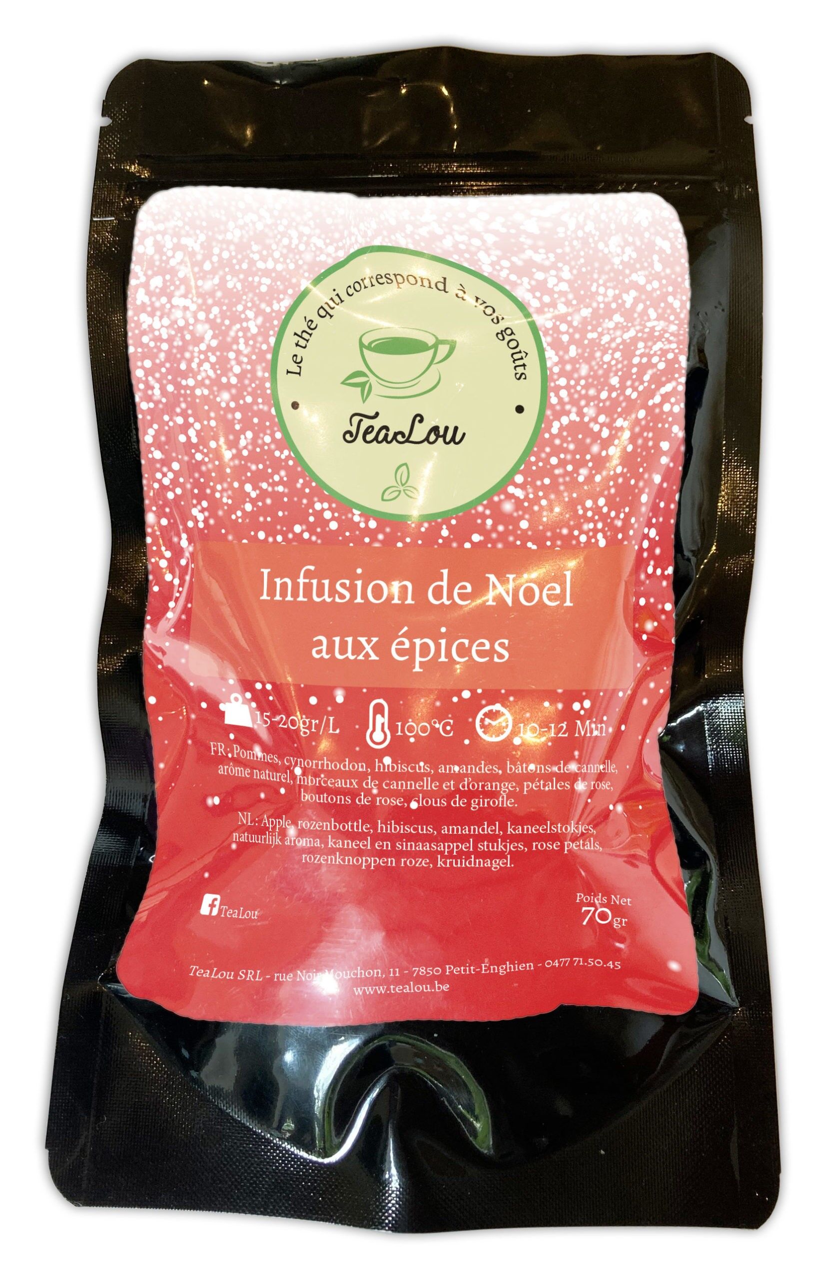 Infuso di Natale alle spezie - busta da 70g