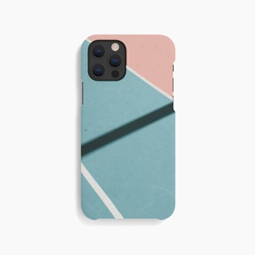 Mobile Case Pastel Tennis Court - iPhone 12 Pro Max