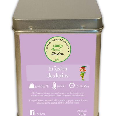 Infusion des lutins - Boîte de 70g