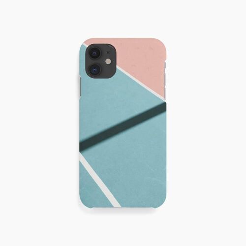 Mobile Case Pastel Tennis Court - iPhone 11