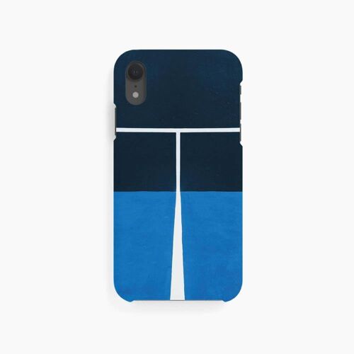 Mobile Case Blue Court - iPhone XR