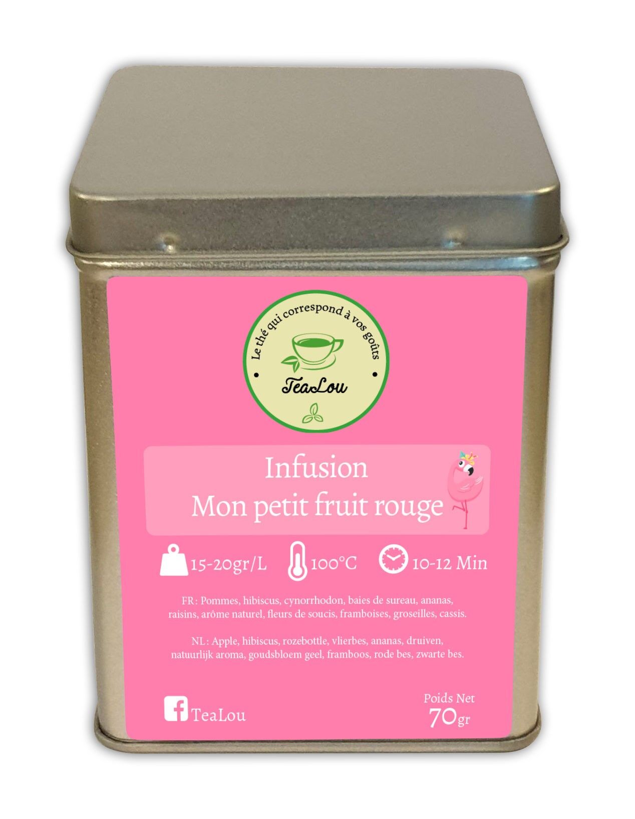 Mi infusión de frutos rojos - Caja de 70g