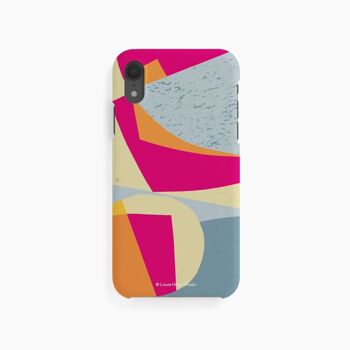 Coque Mobile Rose Fluo - iPhone XR 1
