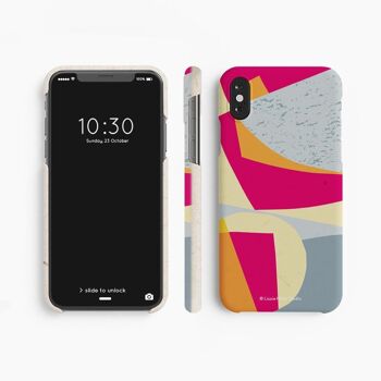 Coque Mobile Rose Fluo - iPhone XR 8