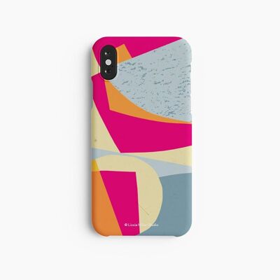 Custodia per cellulare Rosa neon - iPhone X XS