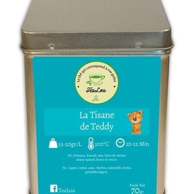 La Tisane de Teddy - Boîte de 70g