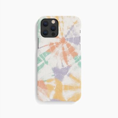 Mobile Case String Tie Dye Rainbow - iPhone 12 Mini