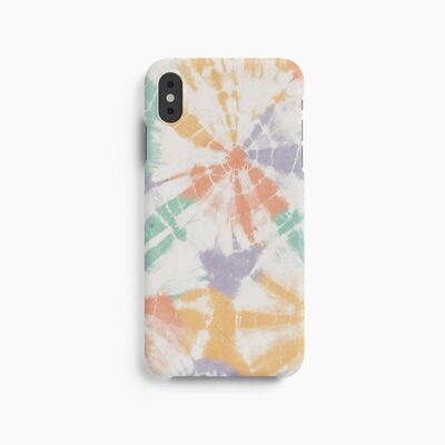 Mobile Case String Tie Dye Rainbow - iPhone XS Max