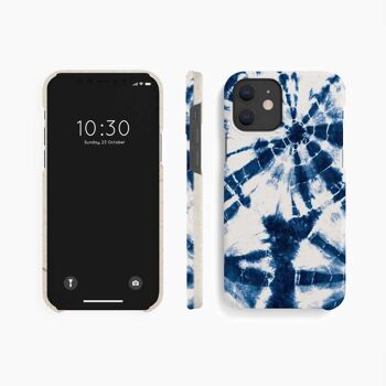 Coque Mobile String Tie Dye Indigo - iPhone 13 Mini 9