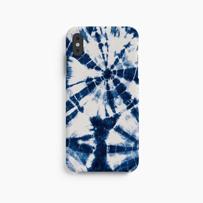 Mobile Case String Tie Dye Indigo - iPhone XR
