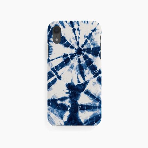Mobile Case String Tie Dye Indigo - iPhone X XS