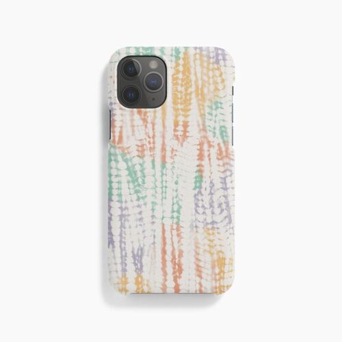 Mobile Case Shibori Tie Dye Rainbow - iPhone 12 12 Pro