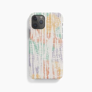 Coque Mobile Shibori Tie Dye Rainbow - iPhone 12 12 Pro 1