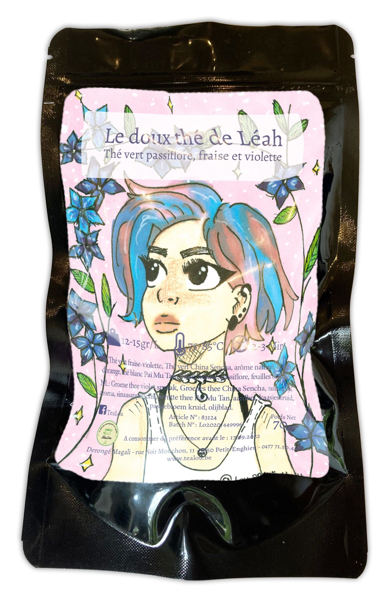 Tè dolce di Léah - busta da 70g