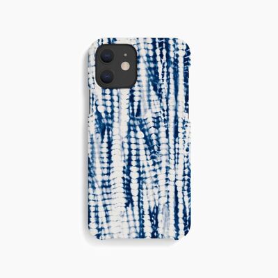 Handyhülle Shibori Tie Dye Indigo - iPhone 12 Mini