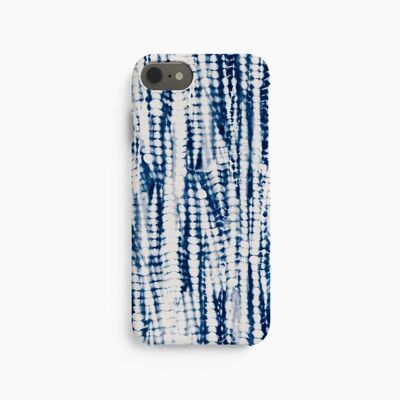 Mobile Case Shibori Tie Dye Indigo - iPhone 6 7 8 SE
