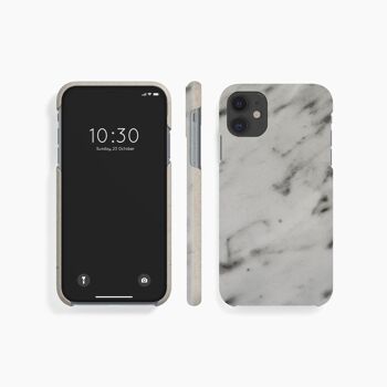 Coque Mobile Marbre Blanc - iPhone 12 12 Pro 9