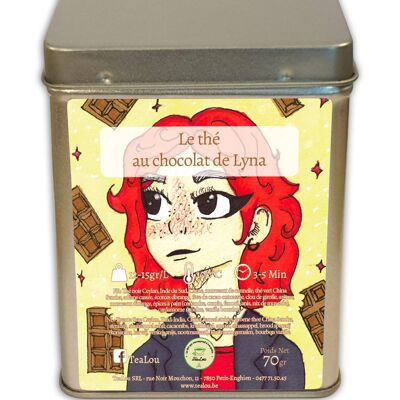 Le thé au chocolat de Lyna - Boîte de 70g