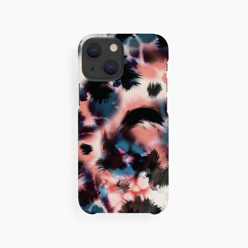Mobile Case Blue Pink Black Abstract - iPhone 13 Mini