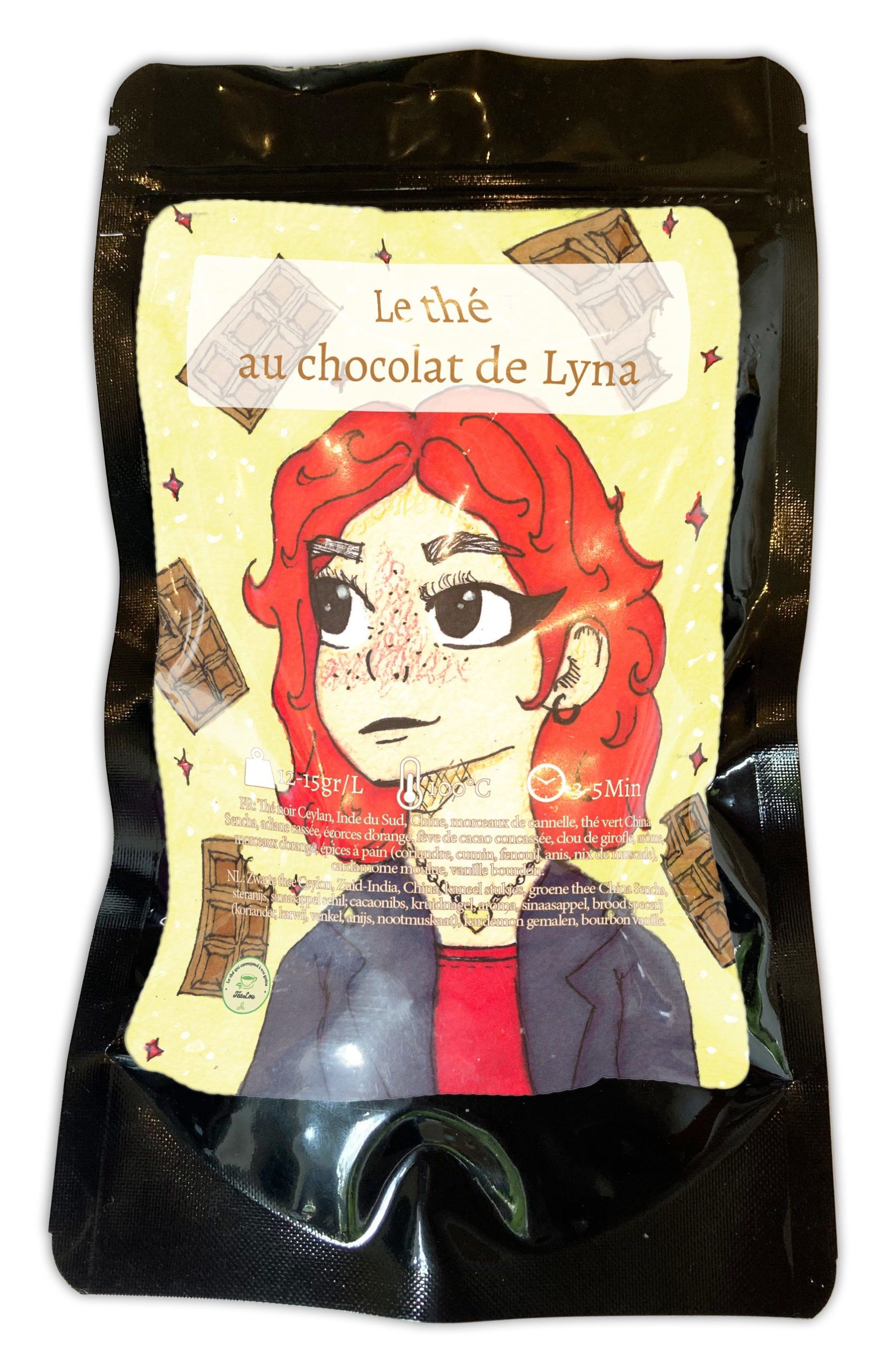 Tè al cioccolato di Lyna - busta da 70g