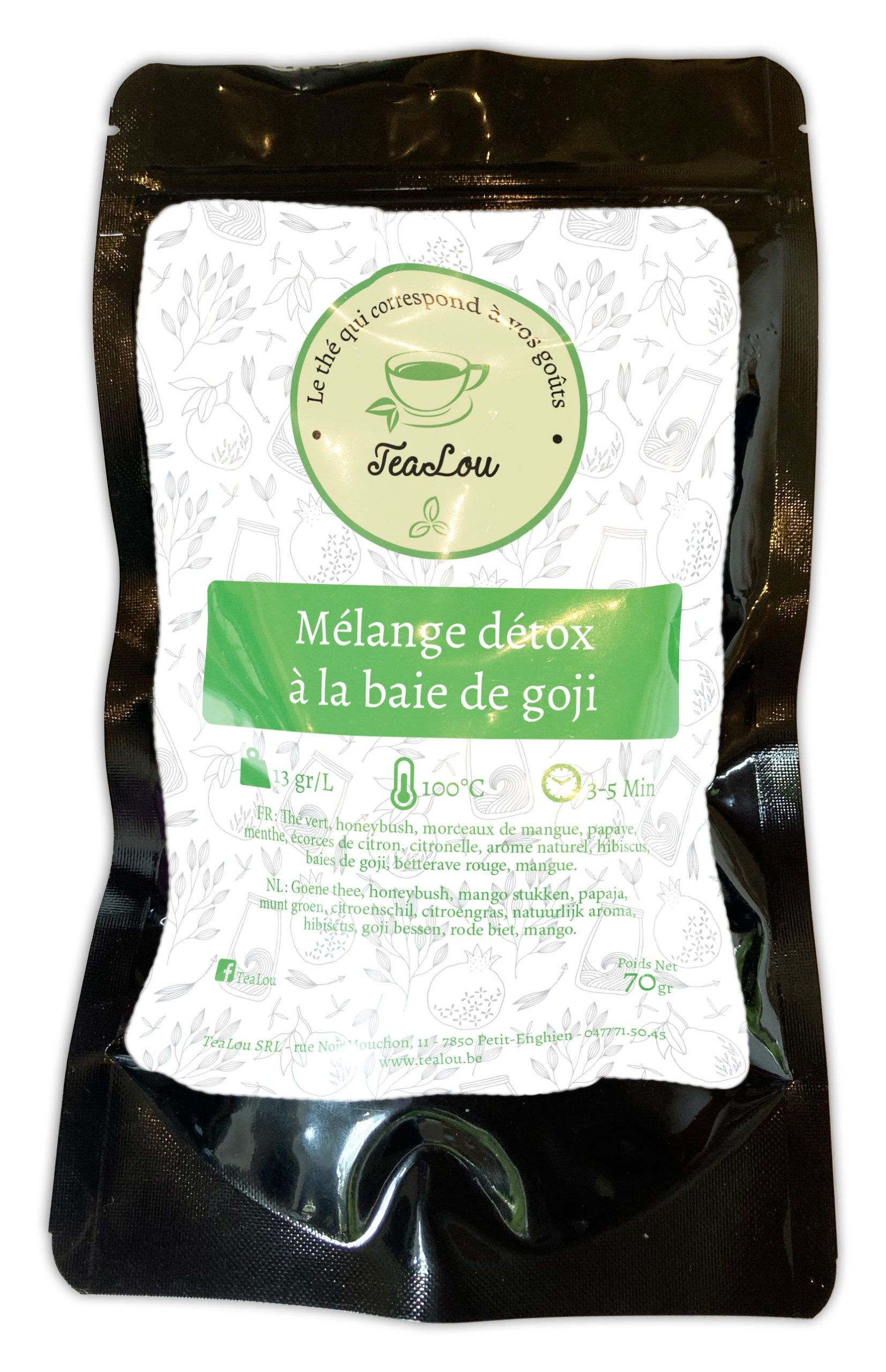 Goji berry detox mix - 70g bag