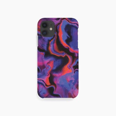 Mobile Case Purple Red Marble - iPhone 11