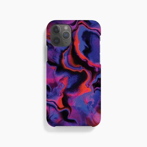 Mobile Case Purple Red Marble - iPhone 11 Pro