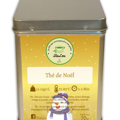 Thé de Noël - Boîte de 70g